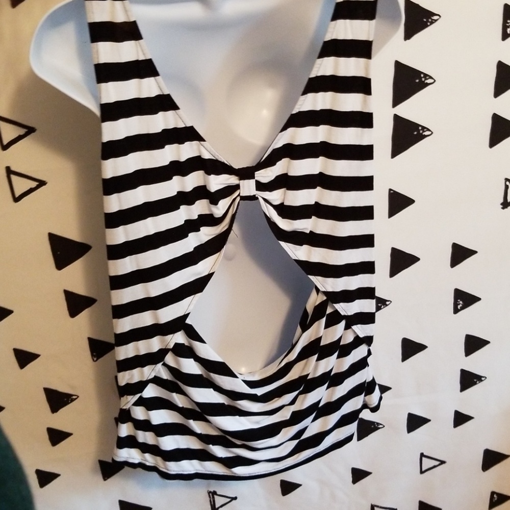 Michael Kors tank open back top